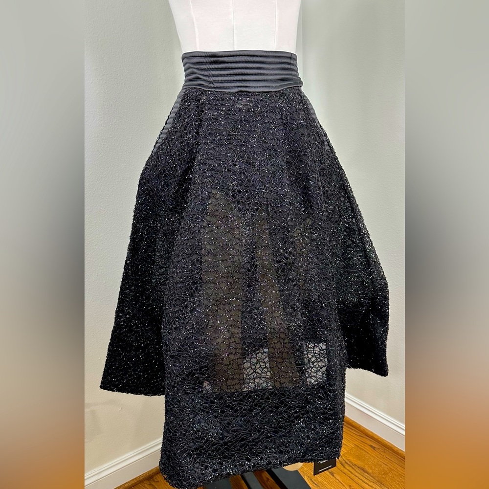 Zhivago Wellesley Skirt in Noir